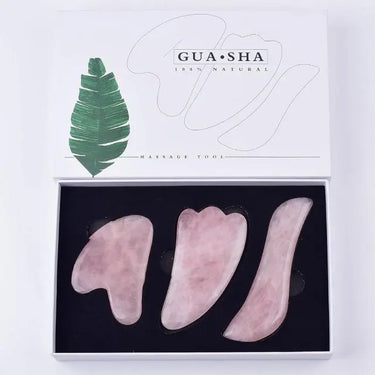 Relaxing Rose Quartz Gua Sha Set-Your Soul Place